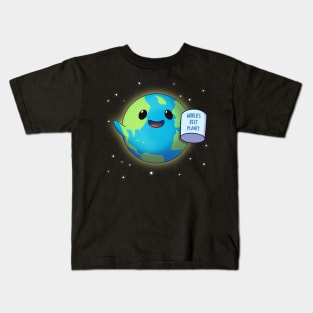 Worlds Best Planet Earth Coffee Mug Kids T-Shirt